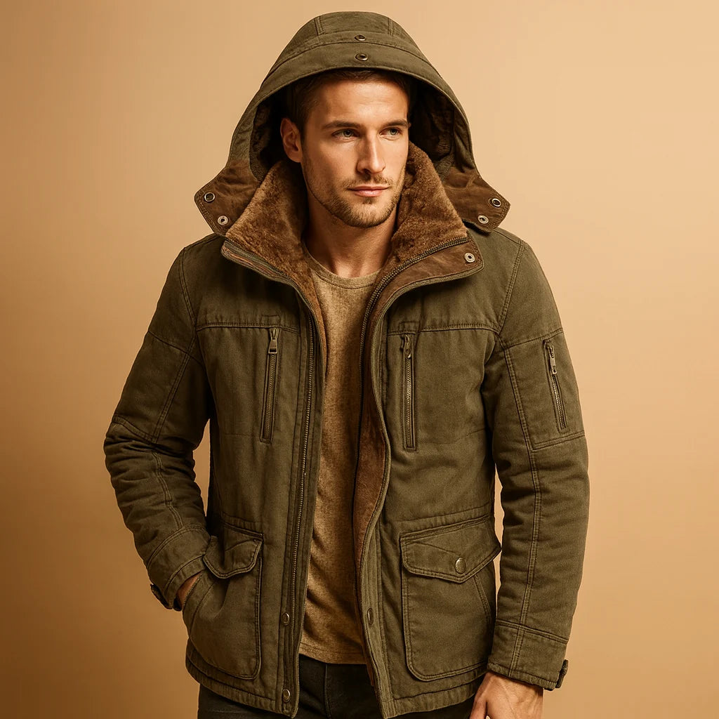 Men's Hooded Winter Coat