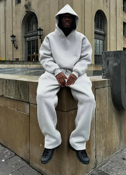 Men's Hoodie and Jogging Set for Casual Comfort