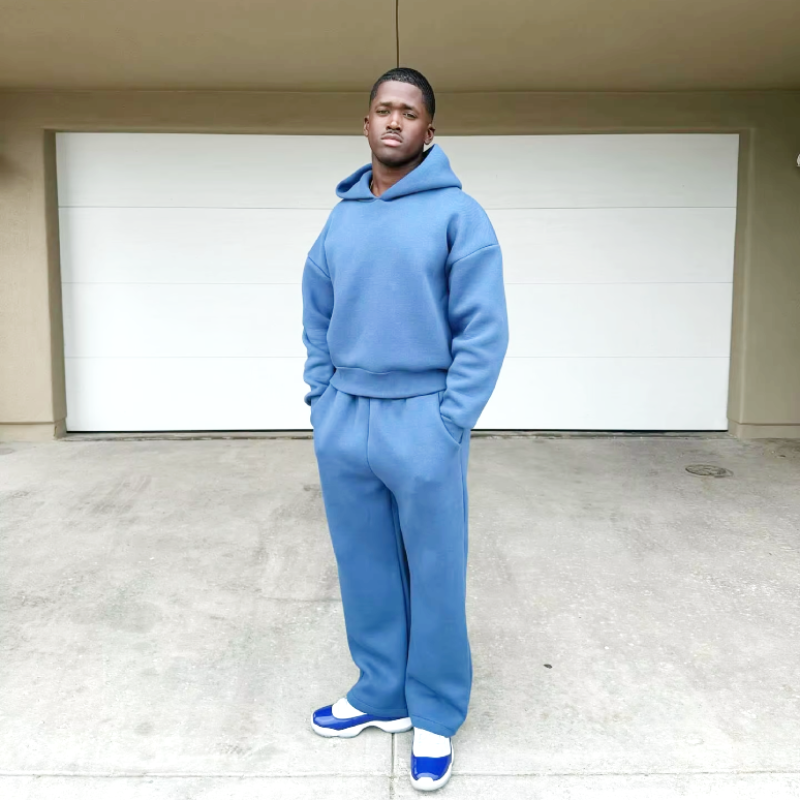 Men's Hoodie and Jogging Set for Casual Comfort