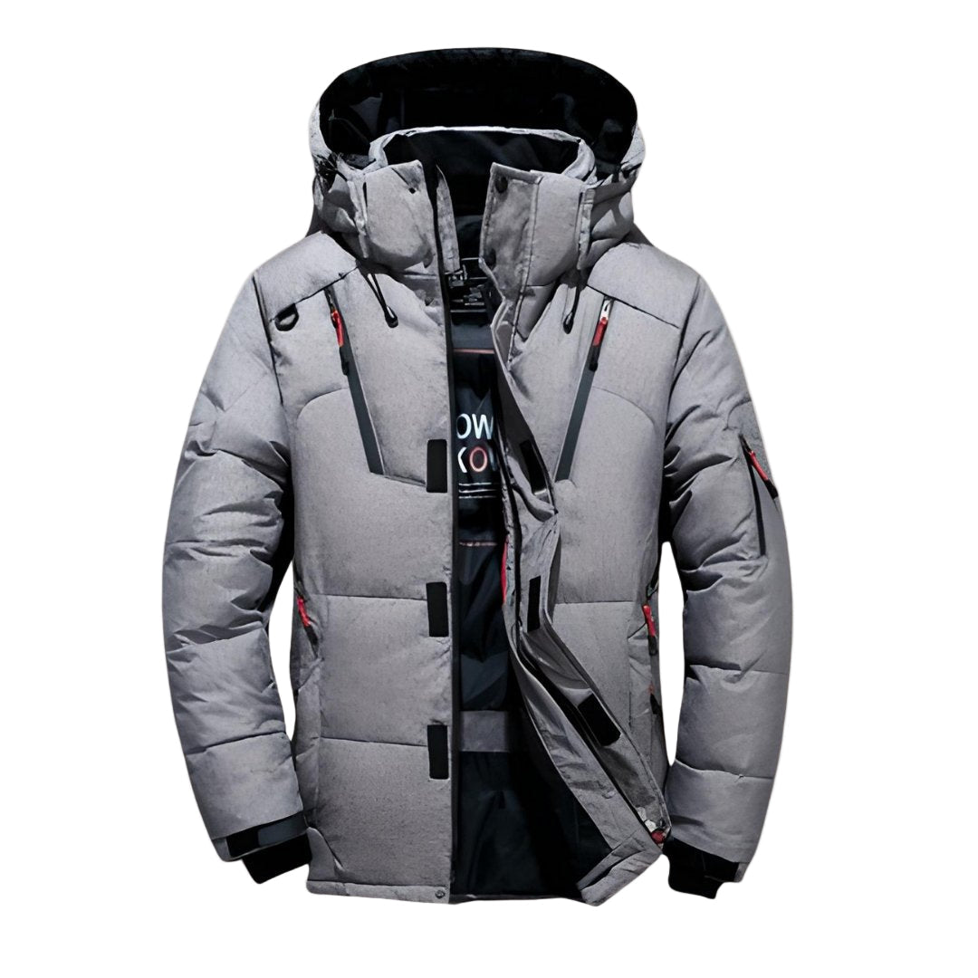 Men's Insulated Weatherproof Hooded Jacket
