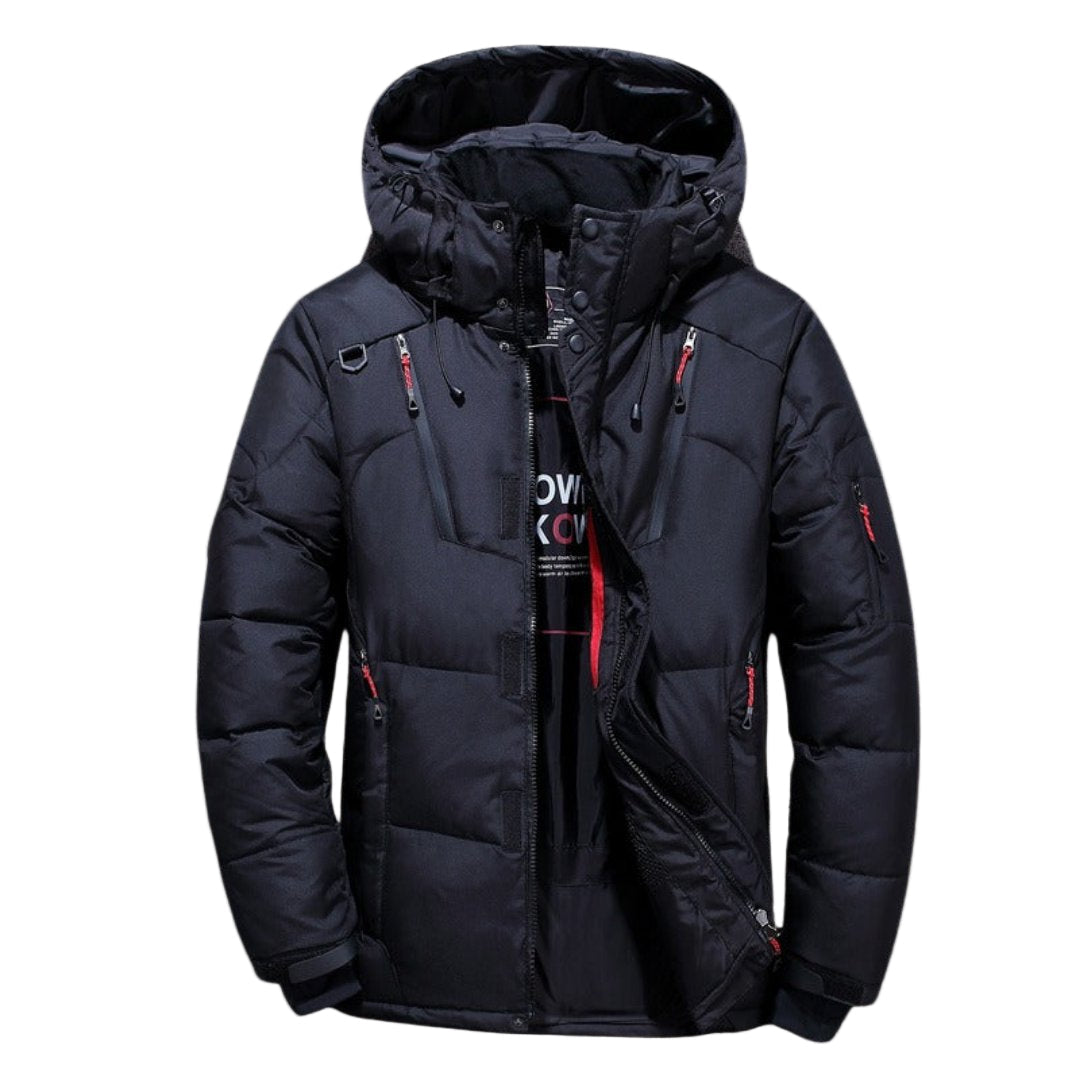 Men's Insulated Weatherproof Hooded Jacket