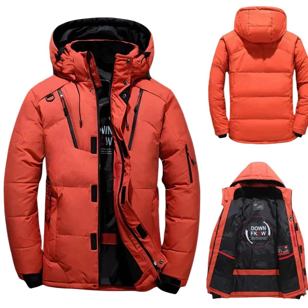 Men's Insulated Weatherproof Hooded Jacket