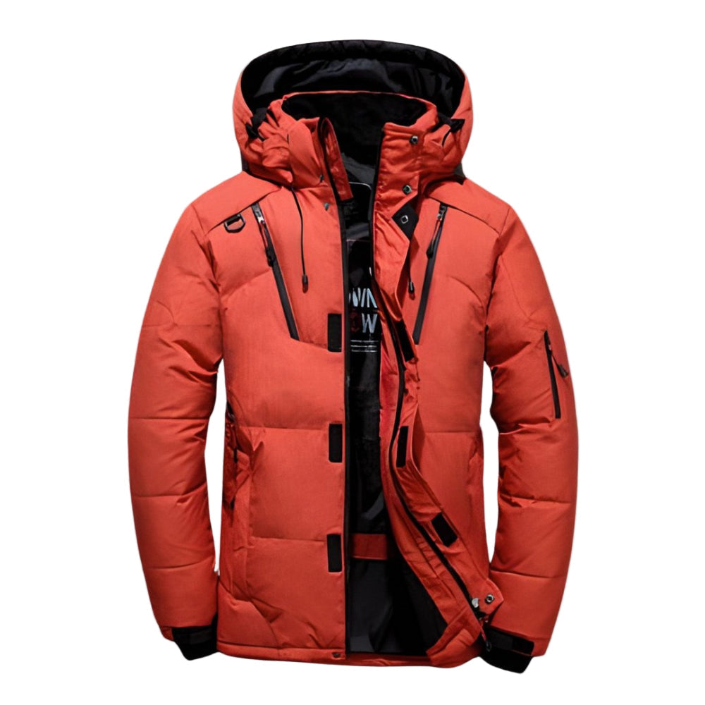 Men's Insulated Weatherproof Hooded Jacket