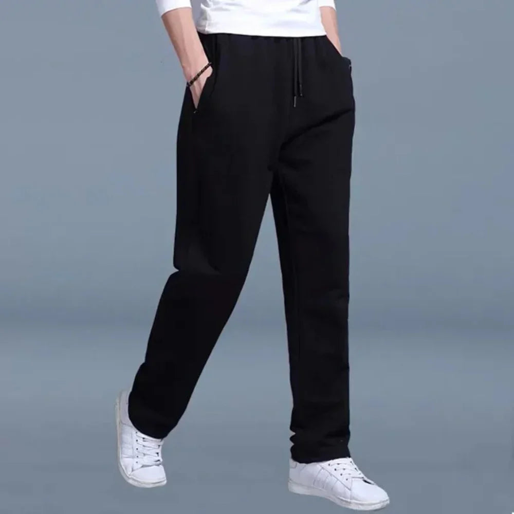 Men's Jogger Pants with Drawstring and Pockets