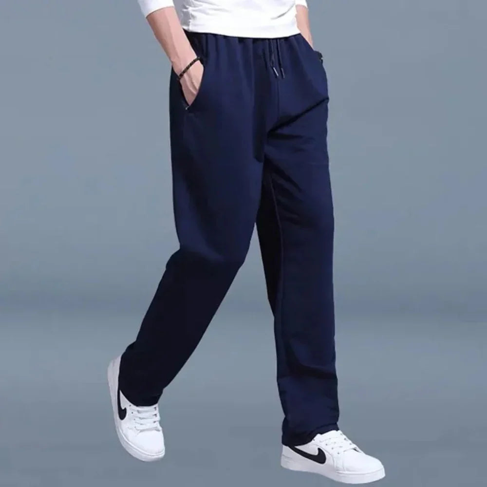 Men's Jogger Pants with Drawstring and Pockets