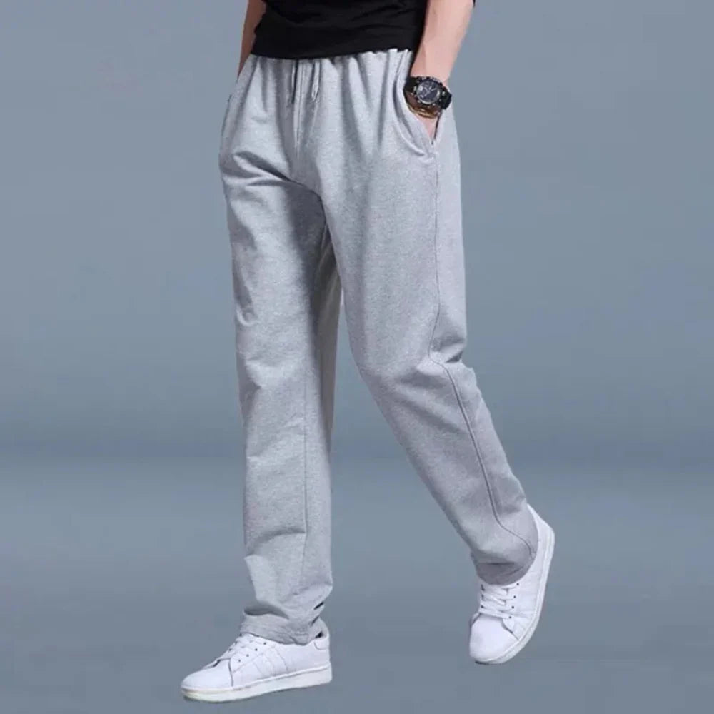 Men's Jogger Pants with Drawstring and Pockets