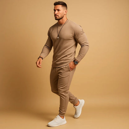 Men's Jogger and Hoodie Set - Slim Fit Comfortable Style