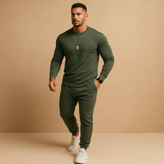 Men's Jogger and Hoodie Set - Slim Fit Comfortable Style