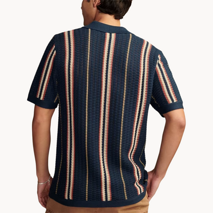 Men's Knit Revere Collar Shirt
