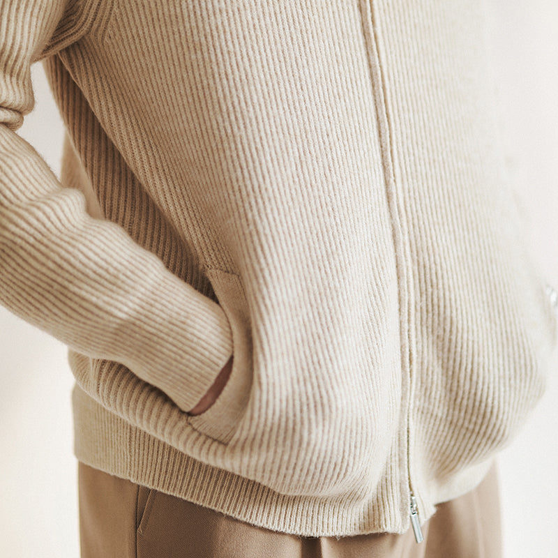 Men's Knitted Cardigan Sweater
