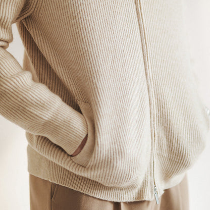 Men's Knitted Cardigan Sweater