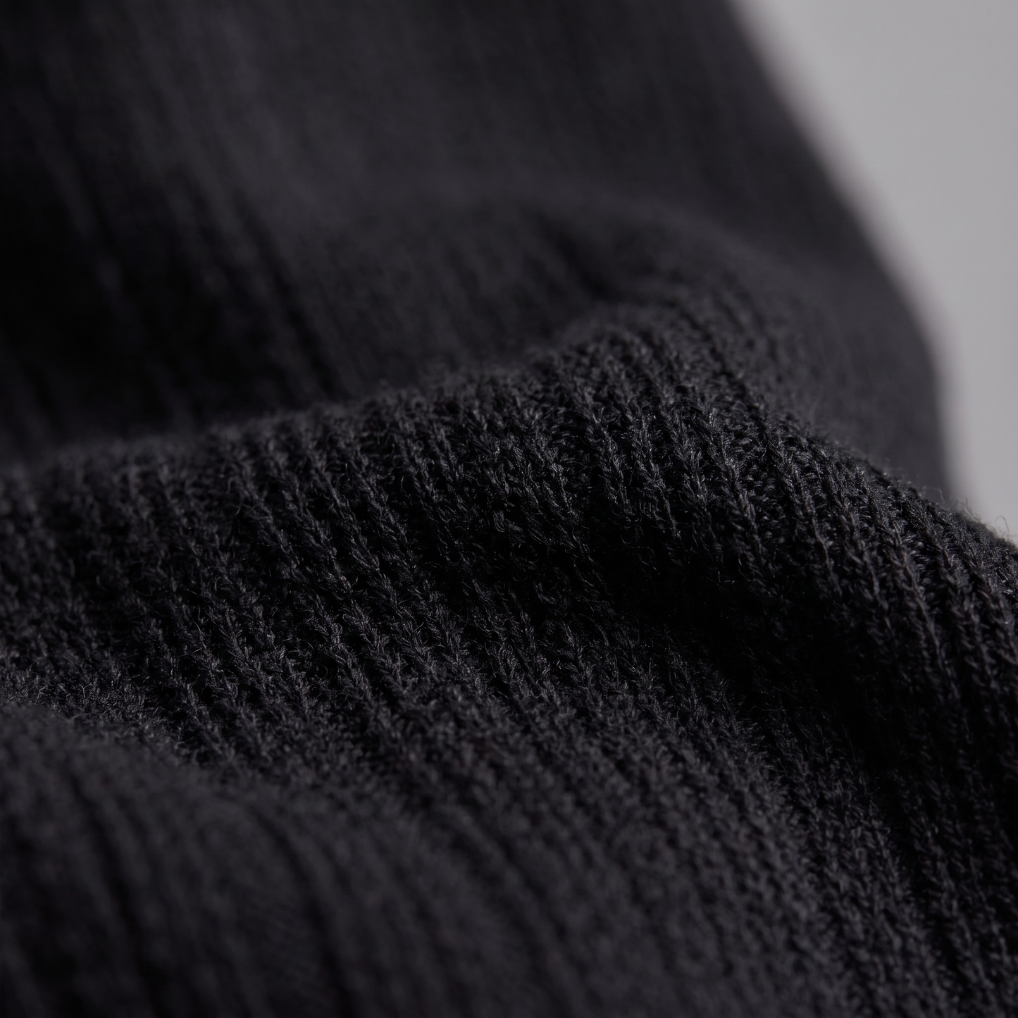 Men's Knitted Polo Shirt with V-Neck