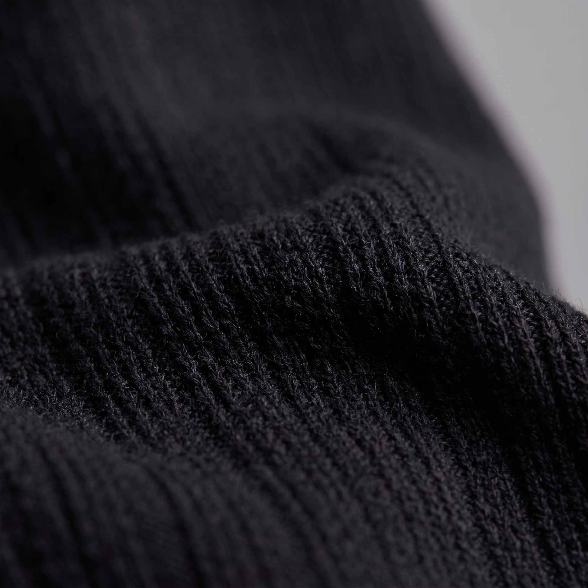 Men's Knitted Polo Shirt with V-Neck