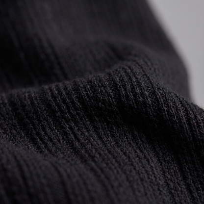 Men's Knitted Polo Shirt with V-Neck