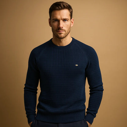 Men's Knitted Round Neck Sweater