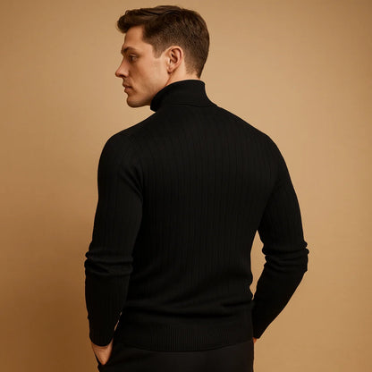 Men's Knitted Winter Turtleneck Sweater