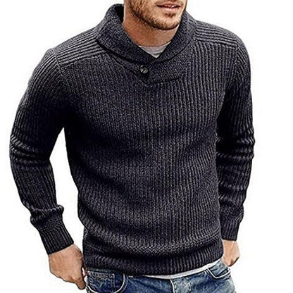Men's Knitting Sweater with Modern Design