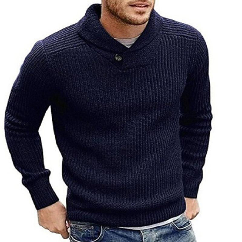 Men's Knitting Sweater with Modern Design