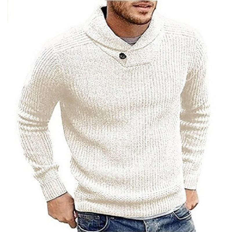 Men's Knitting Sweater with Modern Design