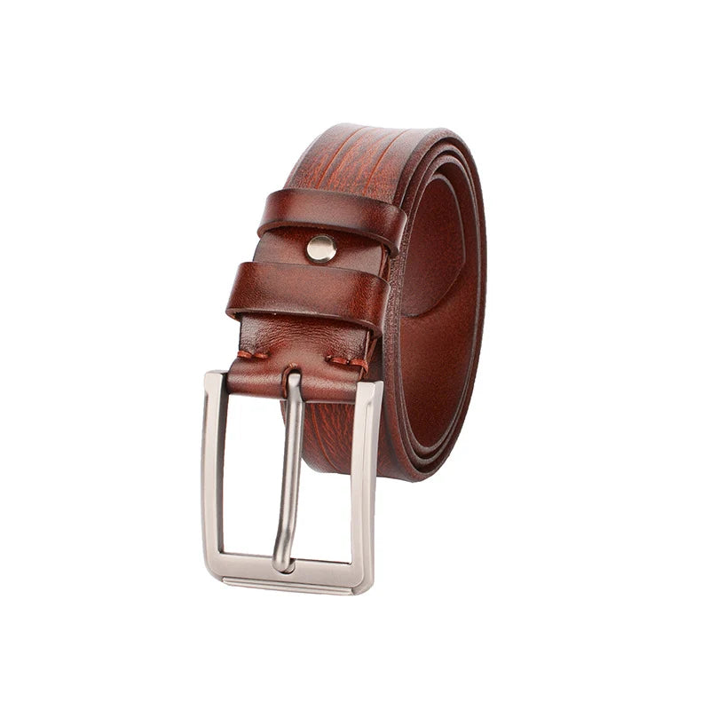 Men's Leather Belt Classic Casual Accessory