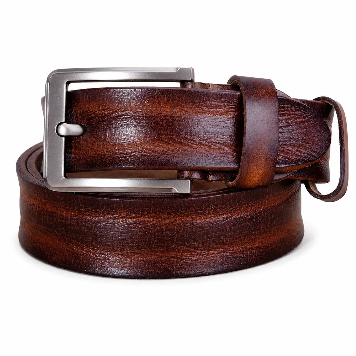 Men's Leather Belt Classic Casual Accessory
