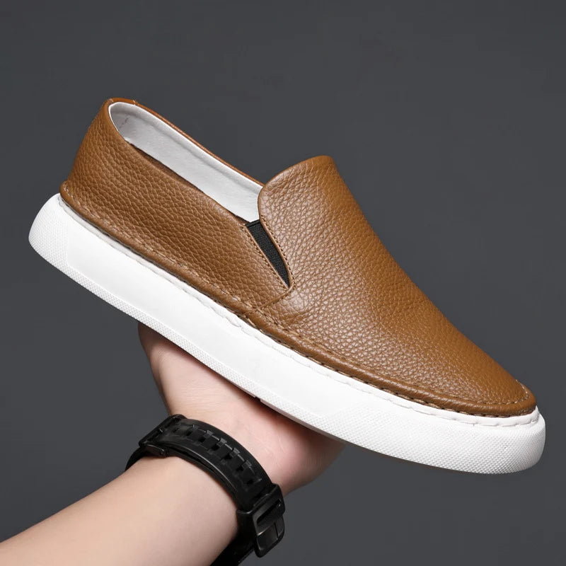 Men's Leather Casual Loafers