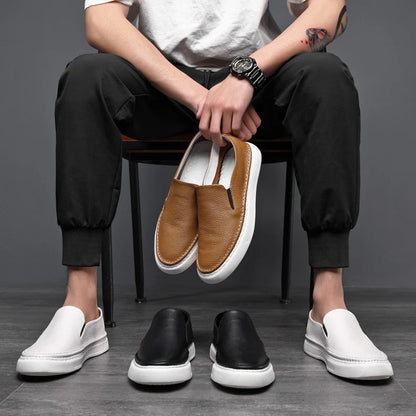 Men's Leather Casual Loafers
