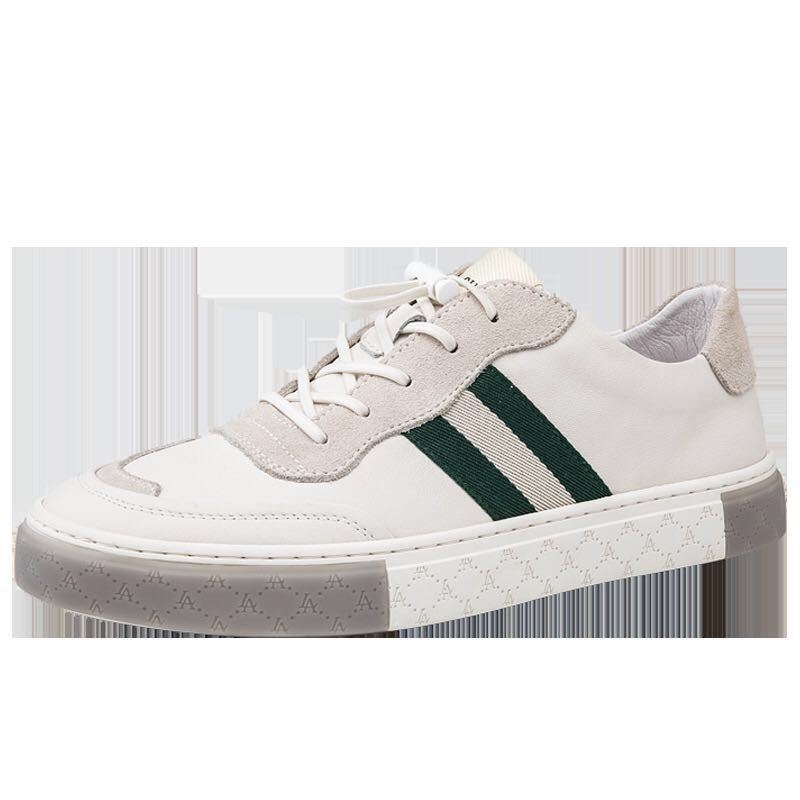 Men's Leather Casual Sneakers - Comfortable Everyday Trainers