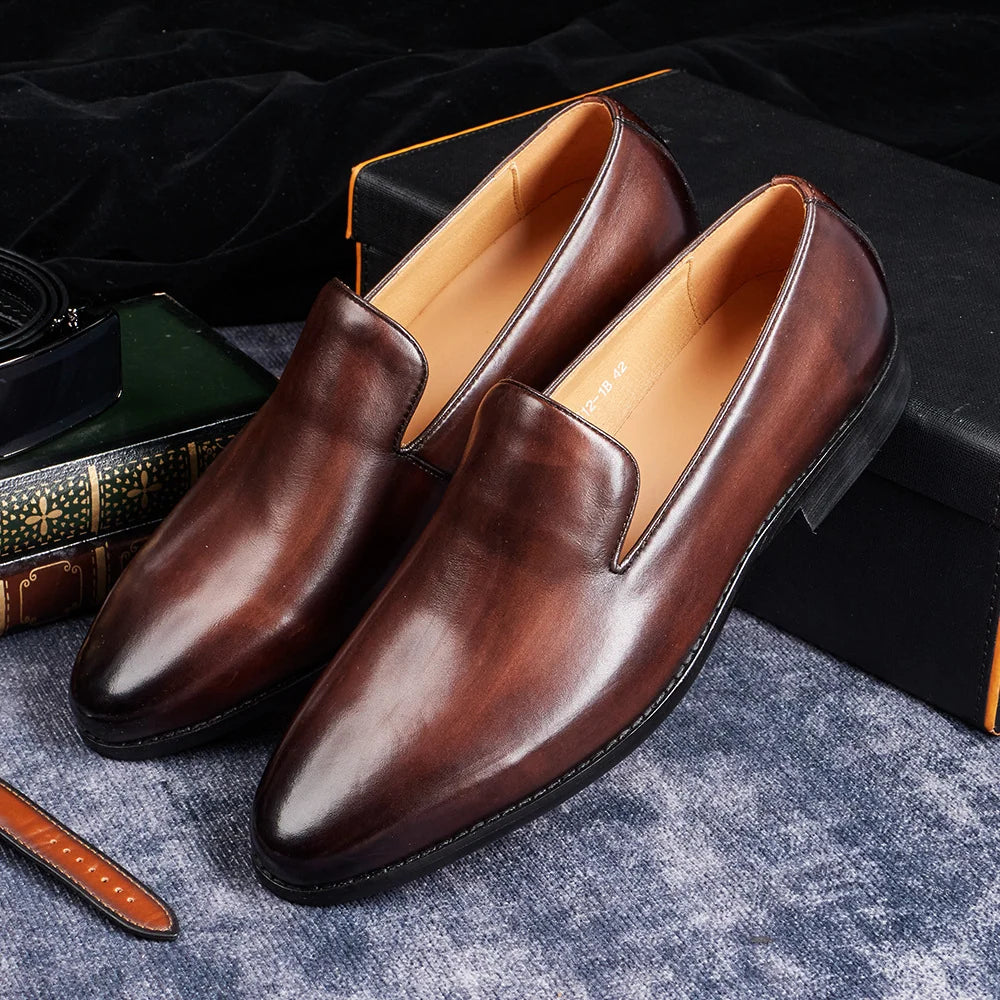 Men's Leather Geneva Loafer