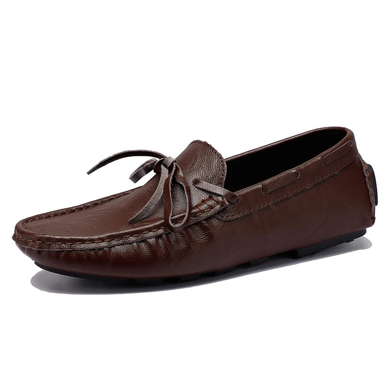 Men's Leather Loafers Classic Design