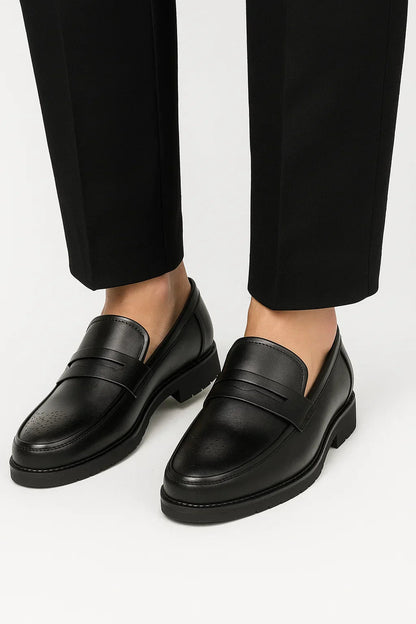 Men's Leather Penny Loafers