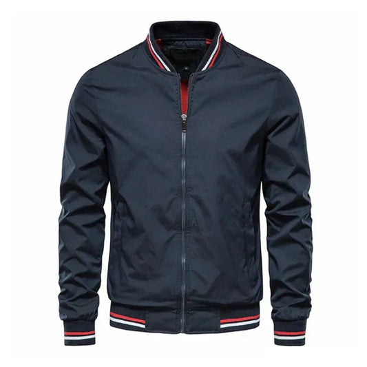 Men's Lightweight Bomber Jacket with Sporty Style