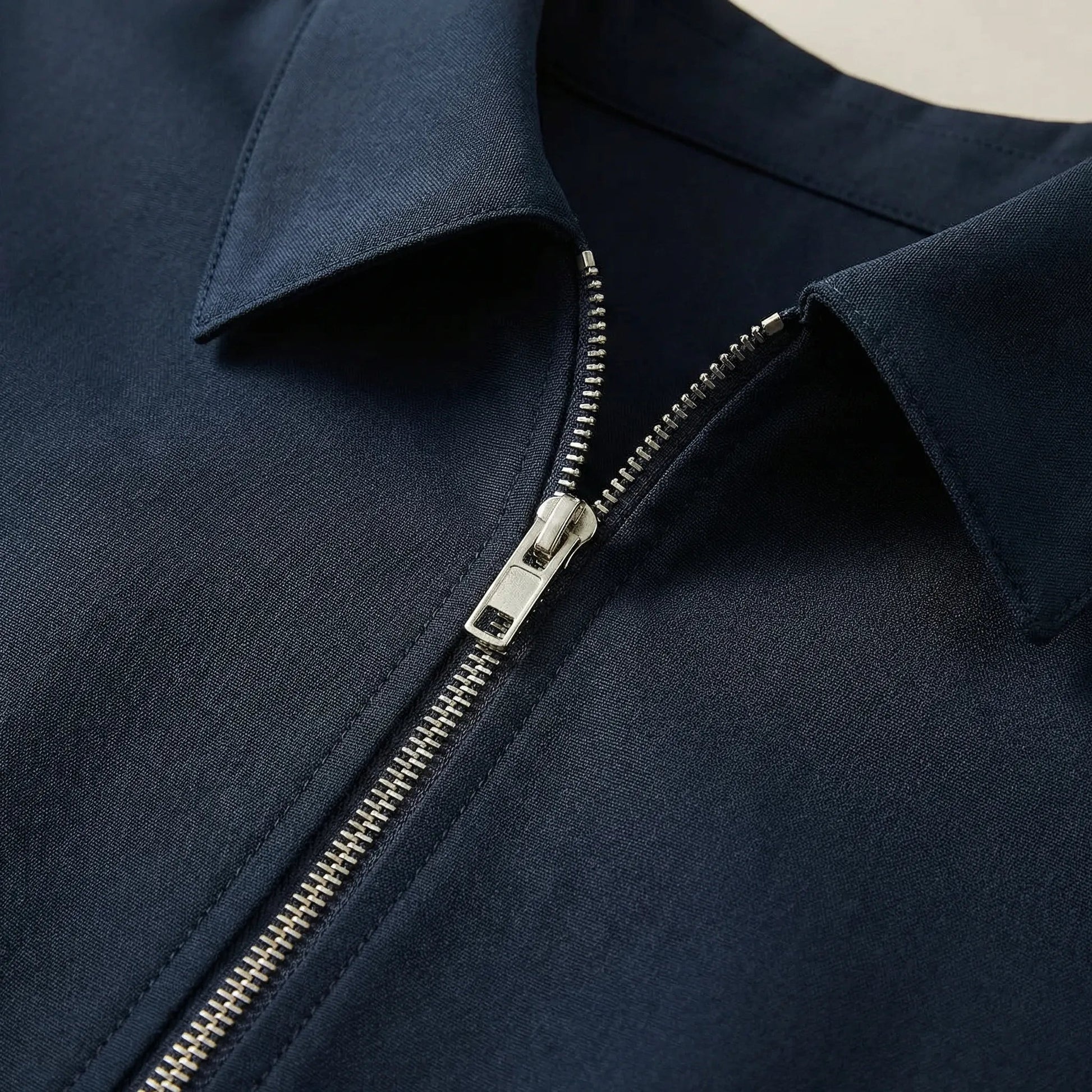 Men's Lightweight Bomber Jacket with Zipper