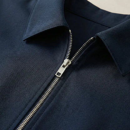 Men's Lightweight Bomber Jacket with Zipper