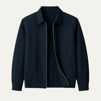 Men's Lightweight Bomber Jacket with Zipper
