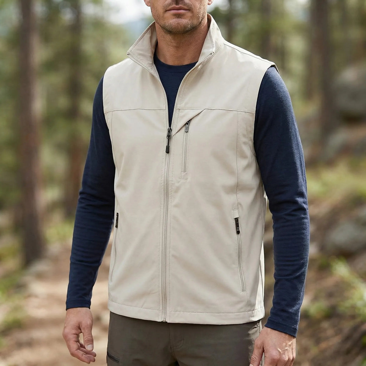 Men's Lightweight Breathable Outdoor Vest