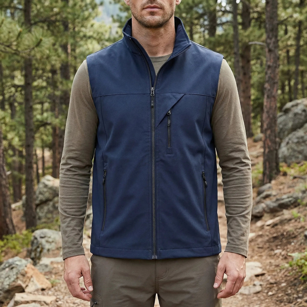 Men's Lightweight Breathable Outdoor Vest