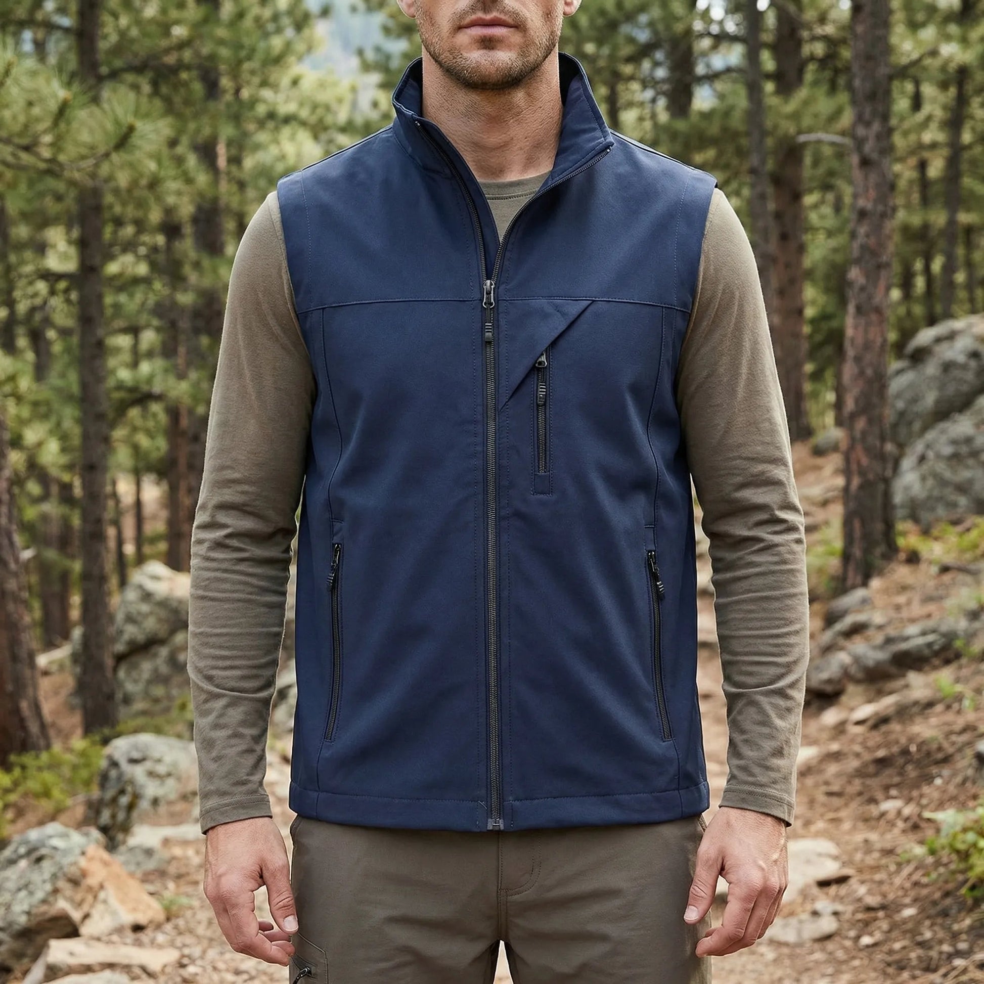 Men's Lightweight Breathable Outdoor Vest
