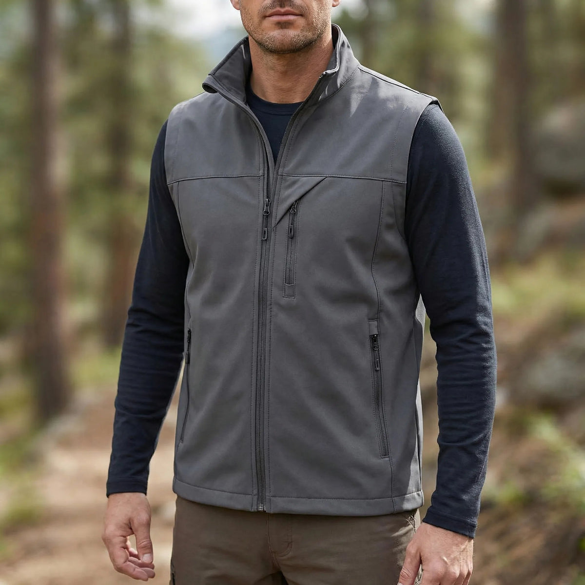 Men's Lightweight Breathable Outdoor Vest