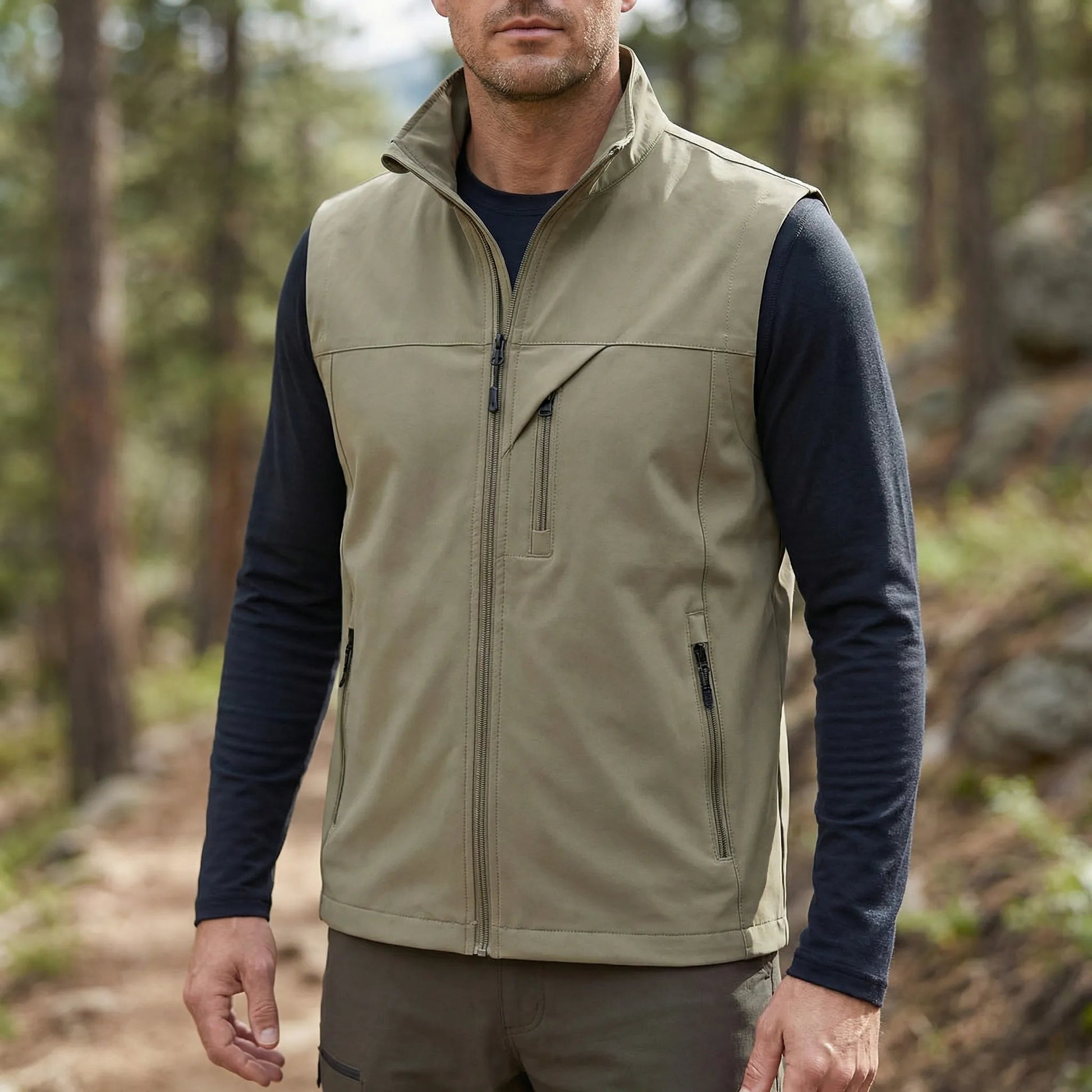 Men's Lightweight Breathable Outdoor Vest