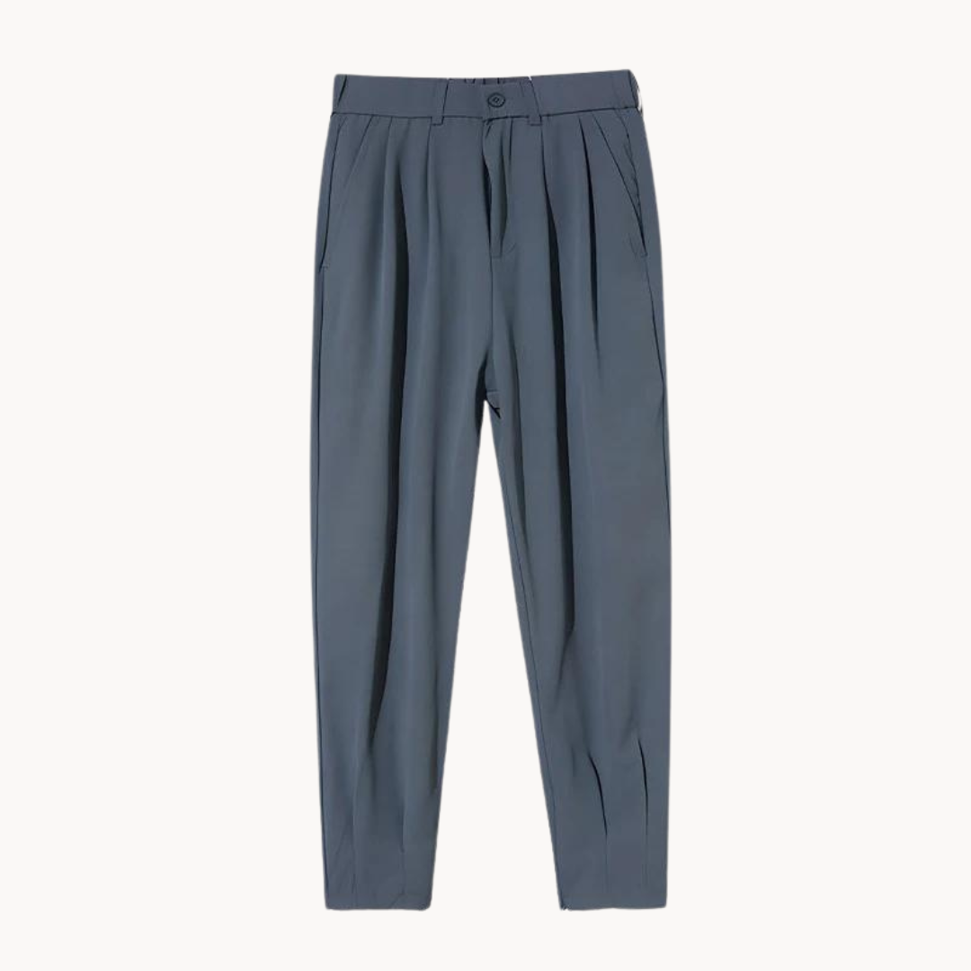 Men's Lightweight Breathable Trousers - Semi-Slim Fit