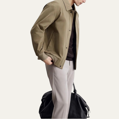 Men's Lightweight Button Collar Jacket