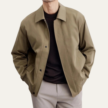 Men's Lightweight Button Collar Jacket