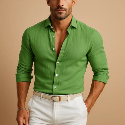 Men's Lightweight Button-Down Collar Shirt