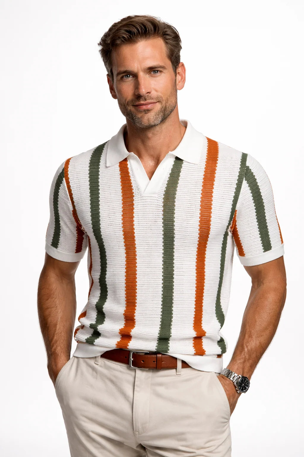 Men's Lightweight Capri Polo Shirt