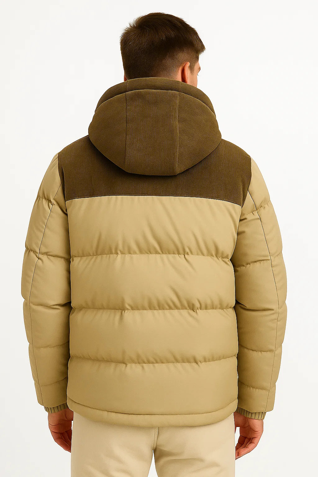 Men's Lightweight Hooded Puffer Jacket