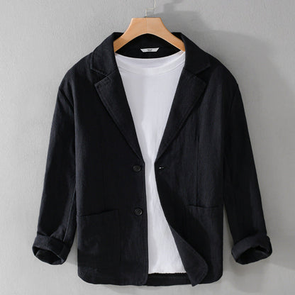 Men's Lightweight Linen Jacket