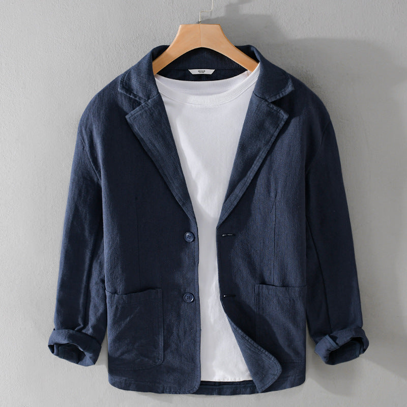 Men's Lightweight Linen Jacket