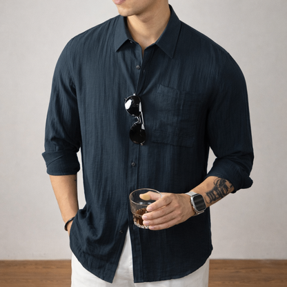 Men's Lightweight Linen Shirt