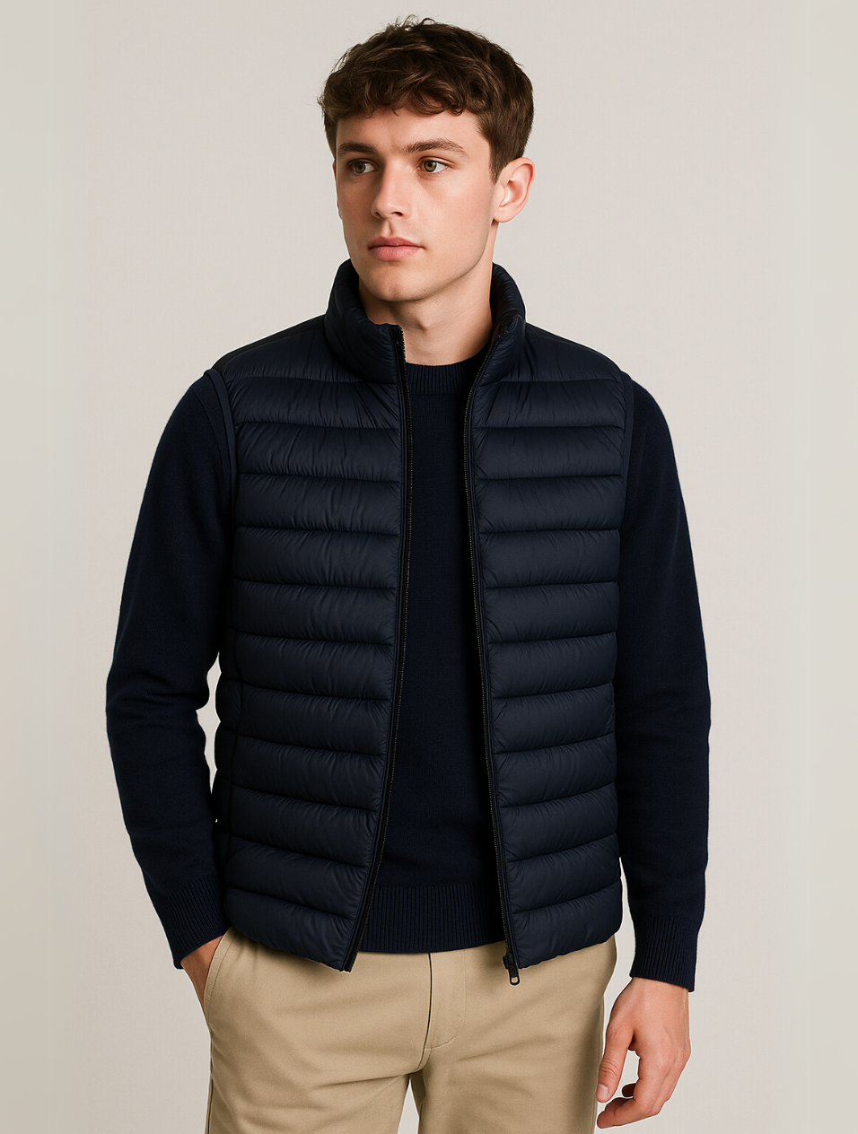 Men's Lightweight Quilted Body Warmer
